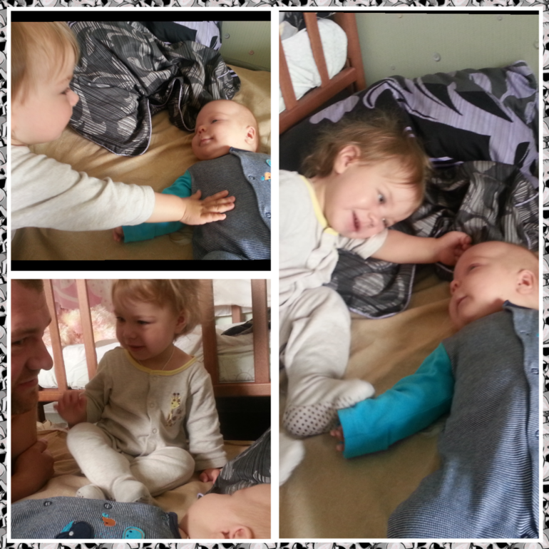 Фотоотчет с детками -погодками