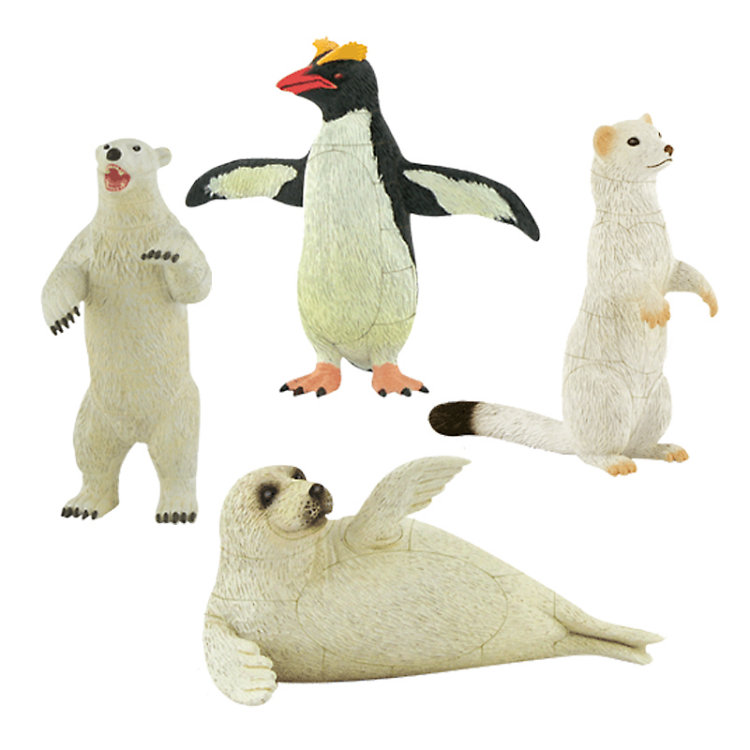 И пазл, и фигурка для игры - 3D пазлы)))