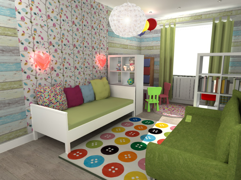 Дизайн детской комнаты