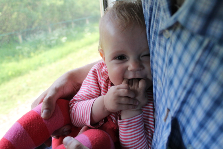 Тверь и 9-ти месячная Тоня )))