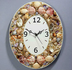 ракушки и галька в интерьере