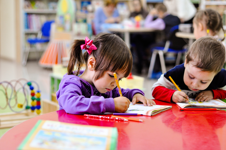 Наши детки на занятиях