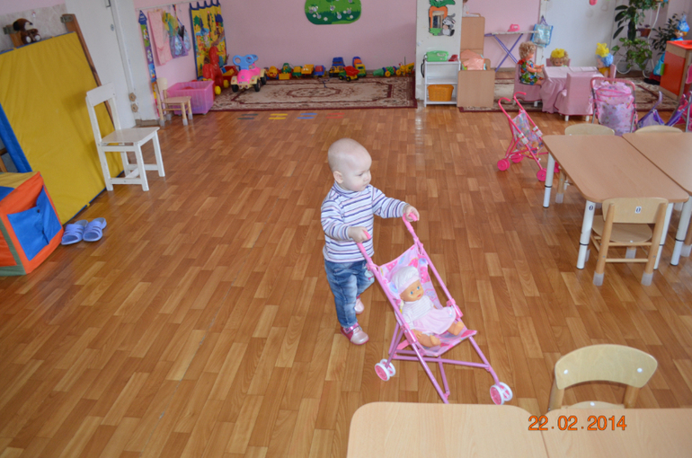 очередной поход в сад...