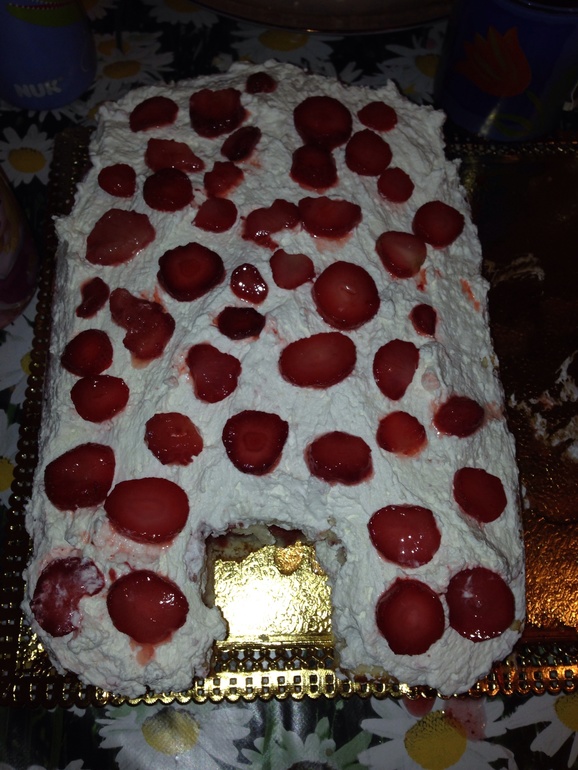 Какая то боеголовка получилась, вместо ракеты!