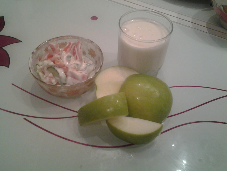 мой рацион на сегодня, прошу совет