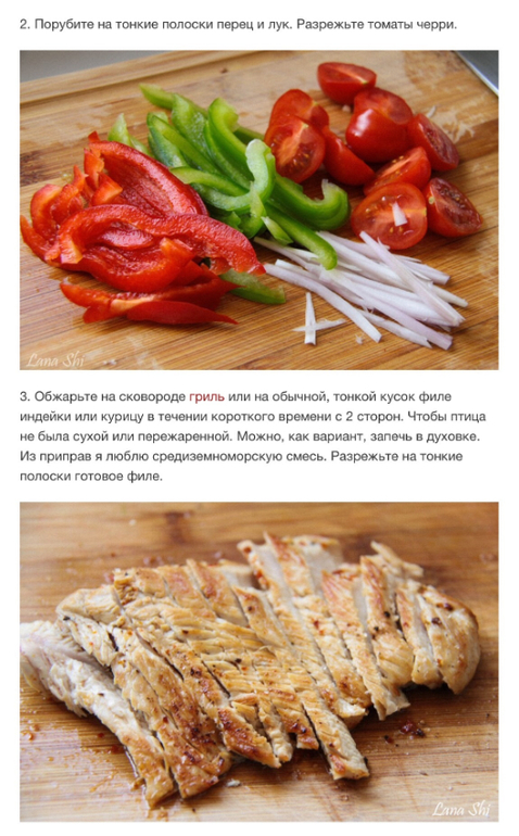 Индейка с чечевицей