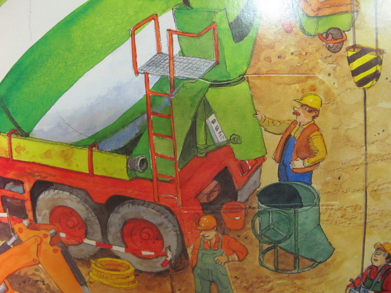 Развороты Kennst du schon die Baustelle? by Guido Wandrey