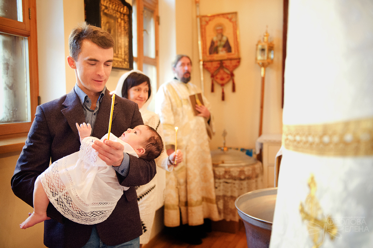 Таинство Крещения Георгия