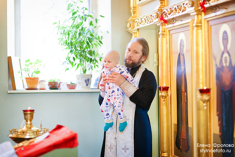 Таинство Крещения Никиты