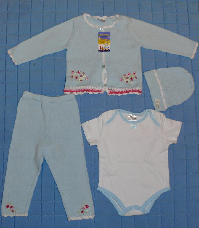 Костюмчик для девочки (р.80) - 300 руб.