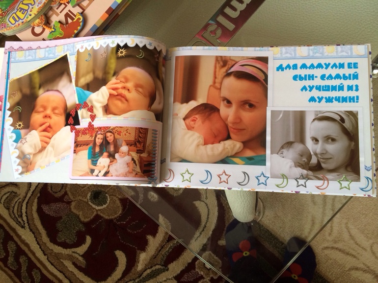 Пришла фотокнига Кирюши