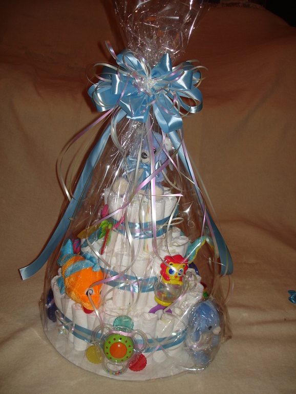 Торт из памперсов