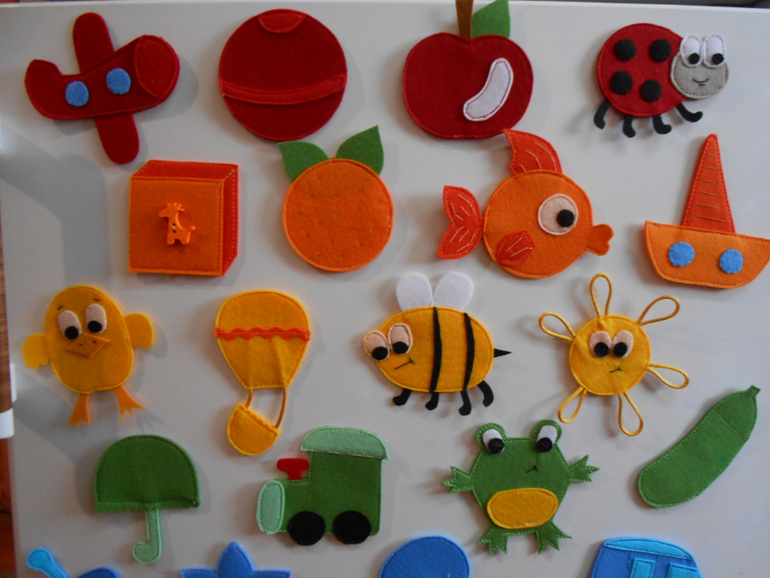 Развивающая книжка "Веселая радуга"