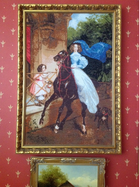 По хвастаюсь мамиными работами)))!