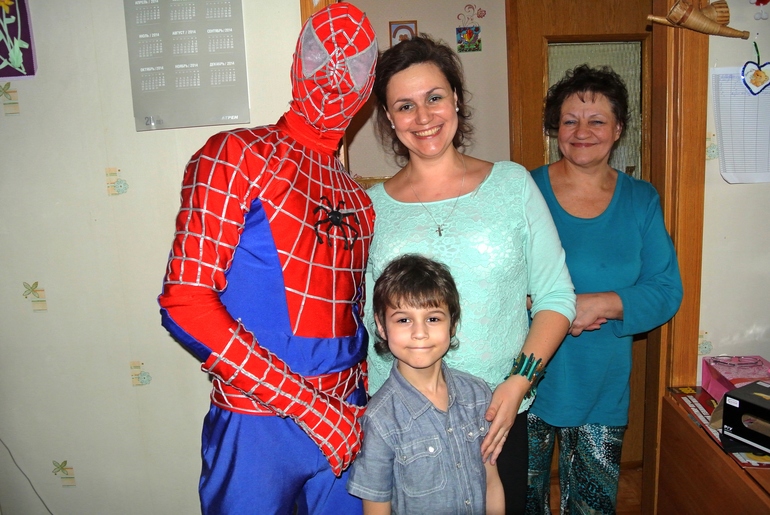 А у нас в квартире... Человек-паук!