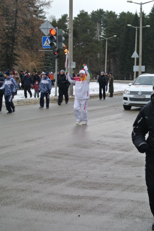 Эстафета олимпийского огня
