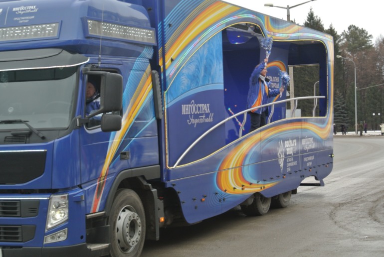 Эстафета олимпийского огня