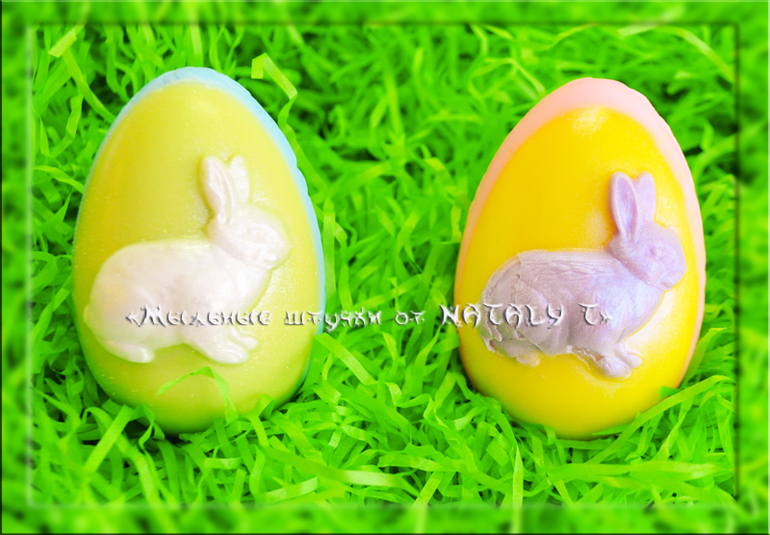 Мыльные подарки на Пасху.