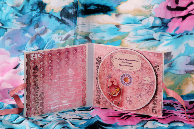 Мои скрап-коробочки для CD дисков