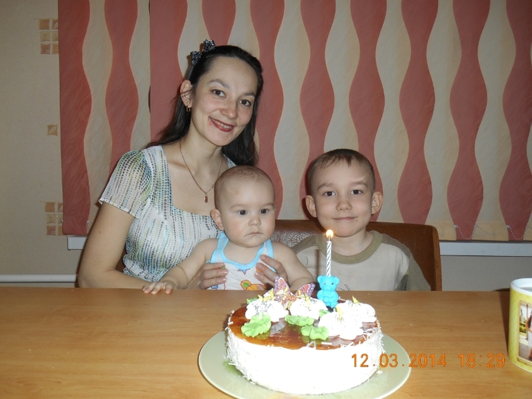 Первый День рождения Эмиля