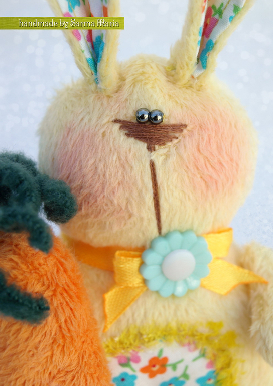 Зайцы приносящие счастье и..........морковки)))))