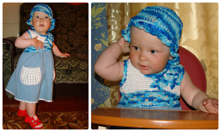 Панамка и переделаное платье