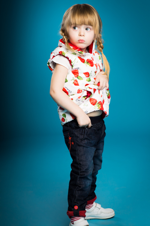 Очаровательная Василиса - будущая модель