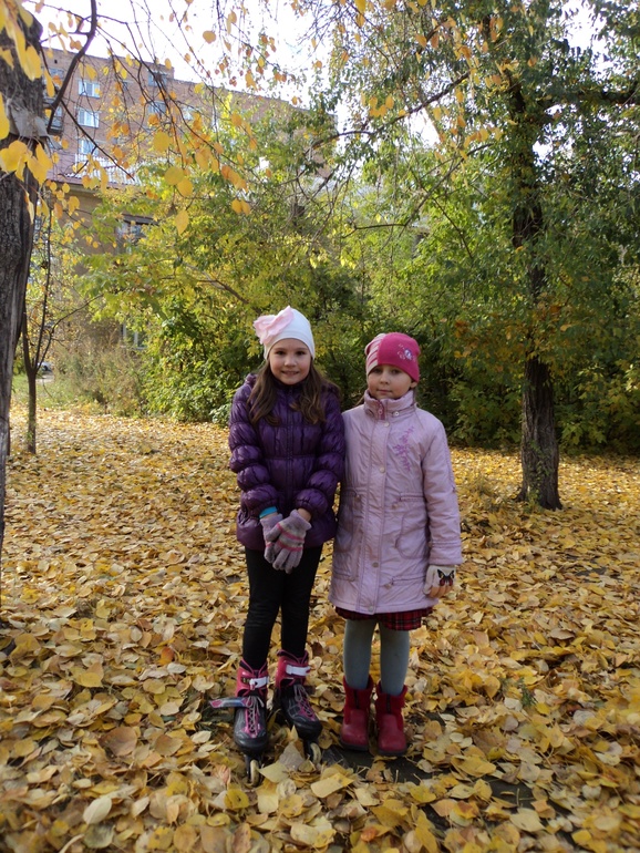 в Новосибирске красивая осень