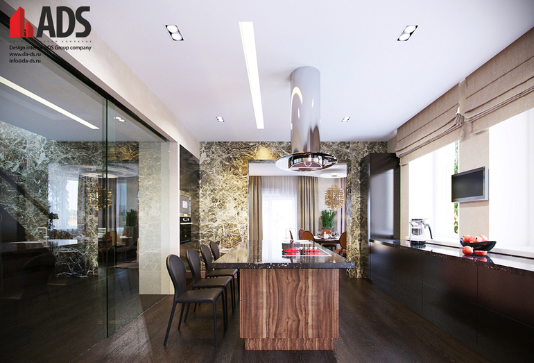 Дизайн интерьера загородных домов