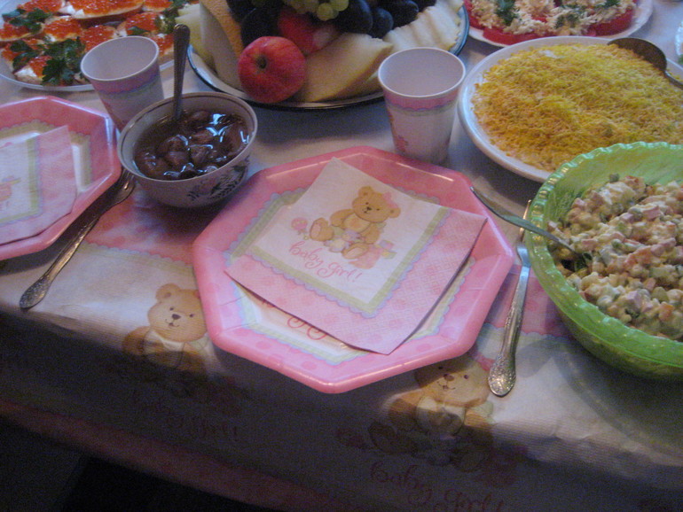 Запоздалый отчет о том, как мы отметили первый годик нашей любимой дочки Софии))))