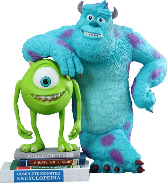 Мультяшные монстры из Monsters University