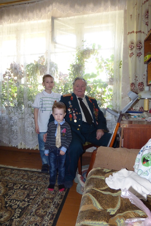 Встреча с ветераном ВОВ.