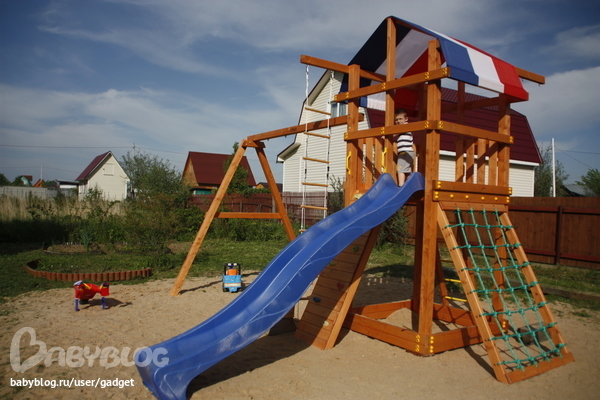 Игровой-спортивный комплекс на дачу!? какой ?