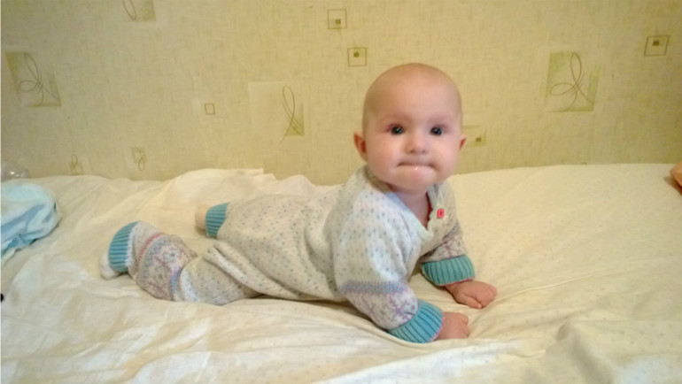 Фотоотчет вкратце от рождения до 5 месяцев))