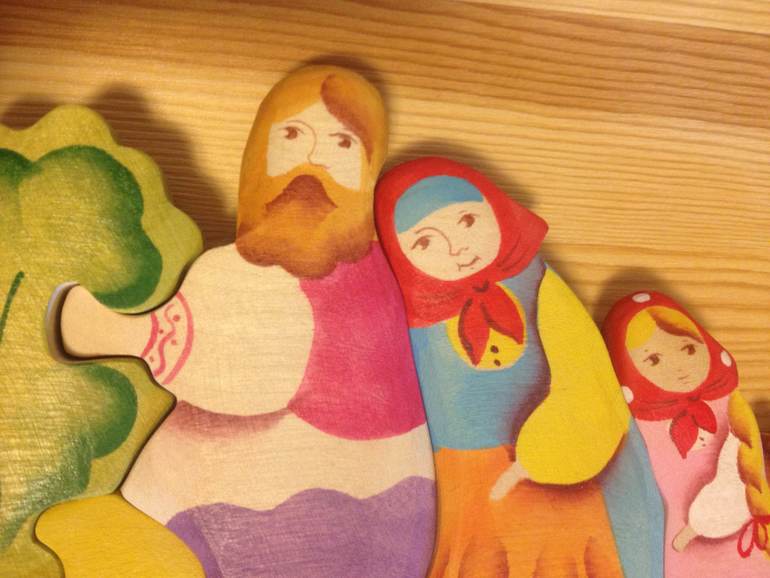 Пазл по сюжету сказки