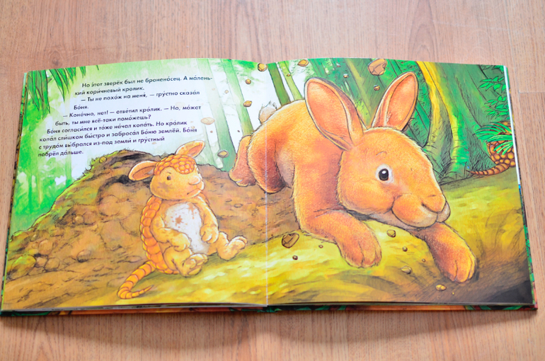 Книга с рельефными картинками