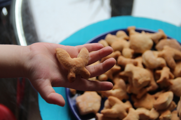 Печенье нищенское с рассолом