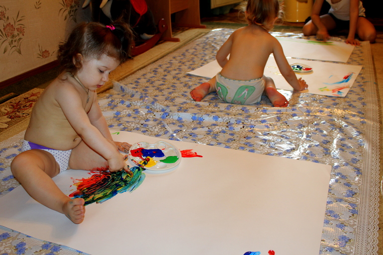 Настеньке 1,5 годика. День второй.