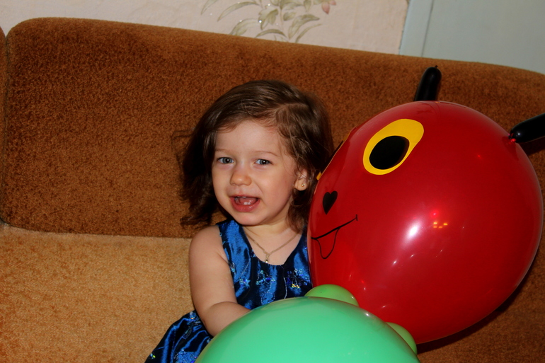 01.05.2014г. Настеньке 1,5 годика!!!