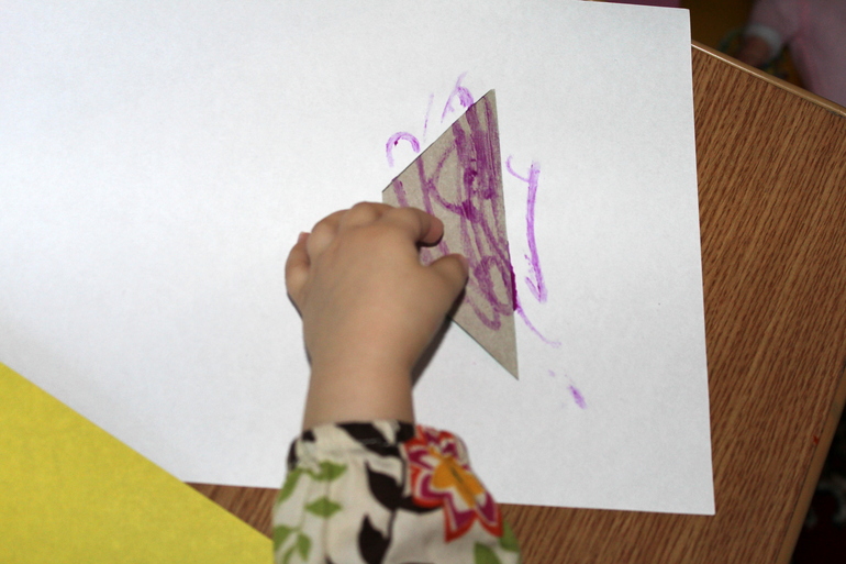 Тематическая неделя Фигуры. День второй -ТРЕУГОЛЬНИК!!!