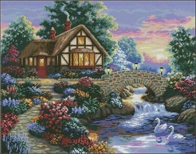 Кто нибудь  вышивал?