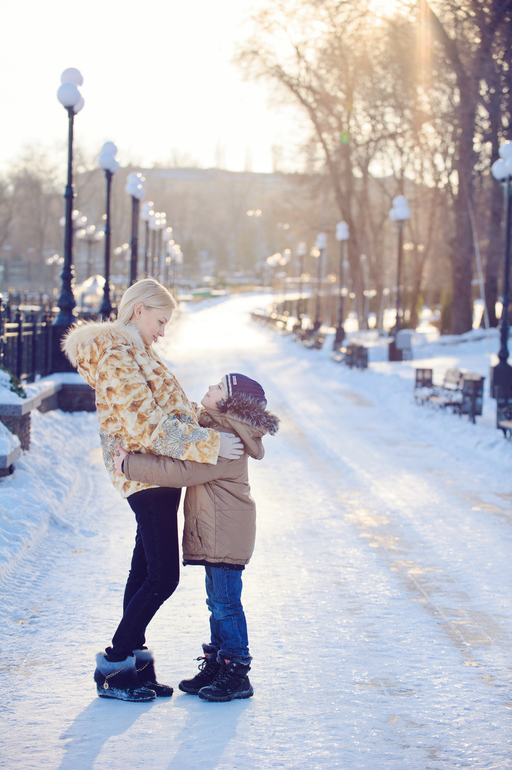 наша зимняя фотосессия