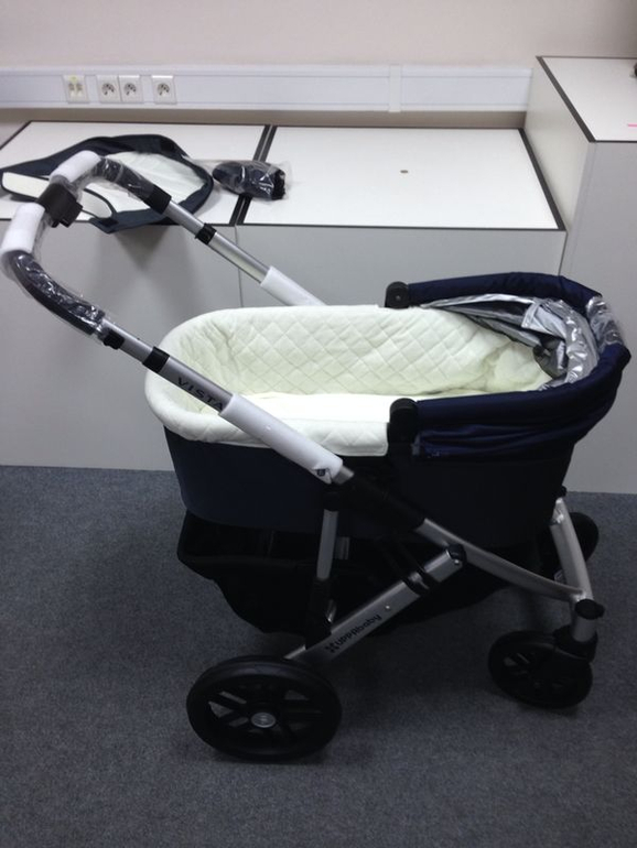Новинка UPPAbaby Vista в синем цвете!