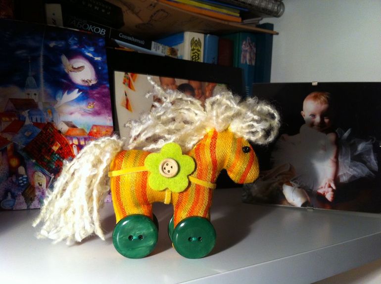 Льняные лошадки - захотелось:)