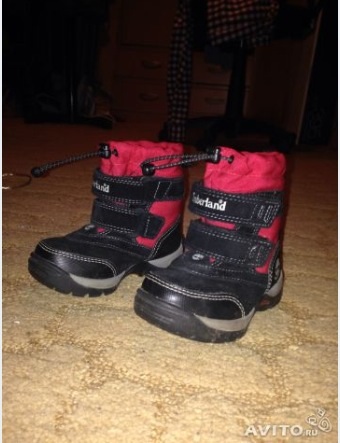 Ботинки timberland 23 р.1400рэ.