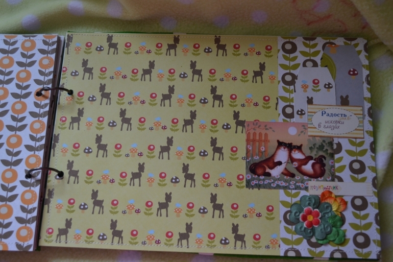 Кошкин дом- альбом для девочки