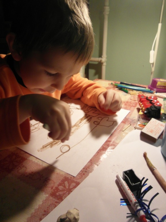 Творчество сына