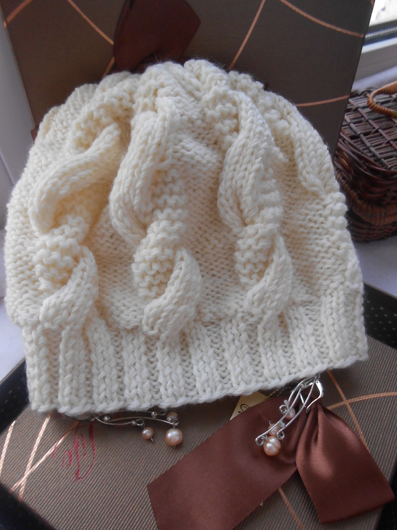 Мериносовая шапочка