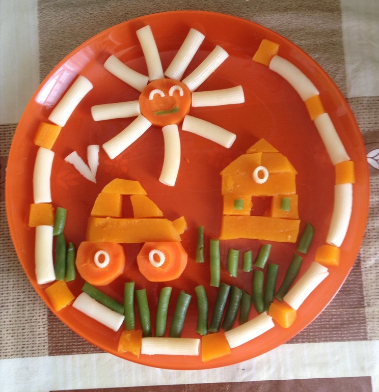 Рисуем... едой!