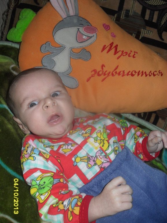 Фото моего Мишеньки.....через 8 дней нам 2 месяца